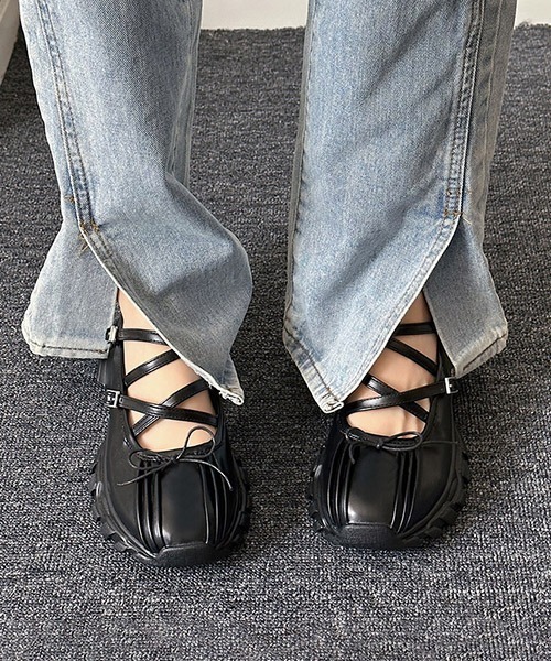 セール】メリージェーン スニーカー / バレエシューズ（スニーカー