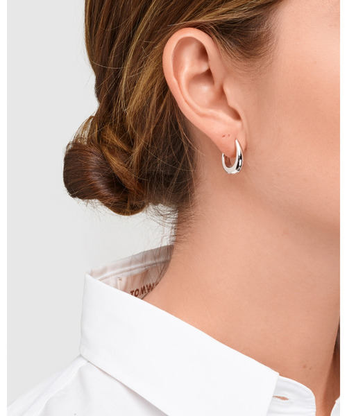 TOM WOOD（トムウッド）の「【TOMWOOD】Liz Hoop リズフープ シルバー