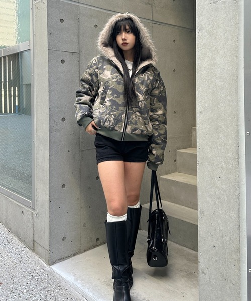 カモフラージュファージャケット（ダウンジャケット/コート）｜KsG
