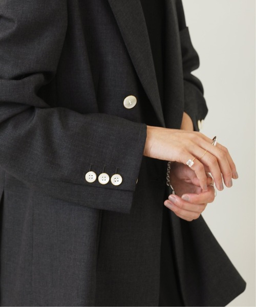 IENA（イエナ）の「ウールダブルブレストジャケット◇（テーラード