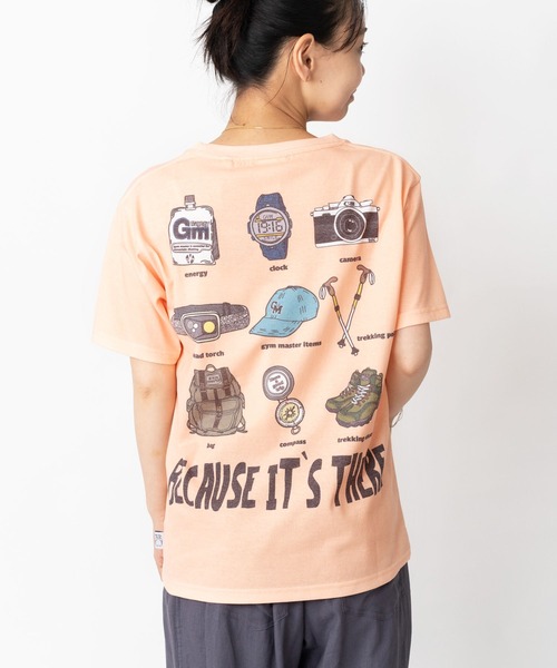 5.8oz T/CドライCLIMB MOUNTAIN Tee | ジムマスター（gym master）公式通販