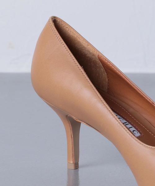 極美品】PIPPICHIC LINDA スクエアトゥ パンプス 23cm Pippichic