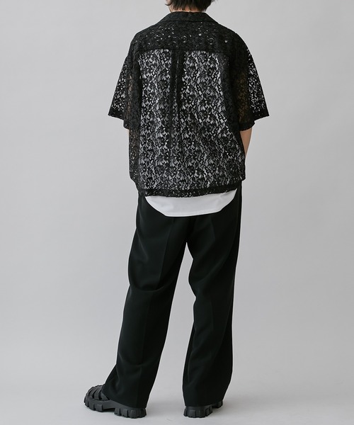 Lui's（ルイス）の「フラワーレースシャツ（シャツ/ブラウス）」 - WEAR