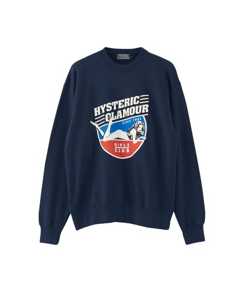 HYSTERIC GLAMOUR（ヒステリックグラマー）の「GIRLS CLUB スウェット