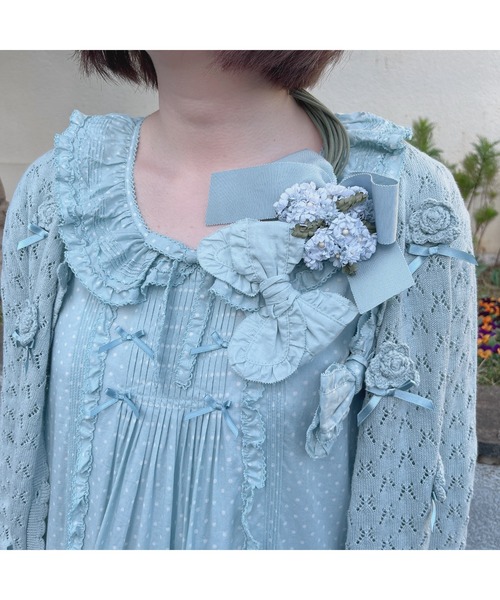 PINK HOUSE（ピンクハウス）の「ブーケ＆リボンコサージュ（ブローチ