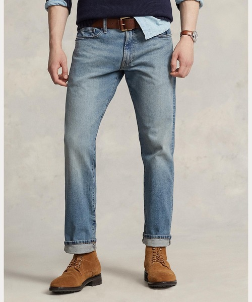 Hampton リラックスド ストレート ジーンズ（デニムパンツ）｜POLO