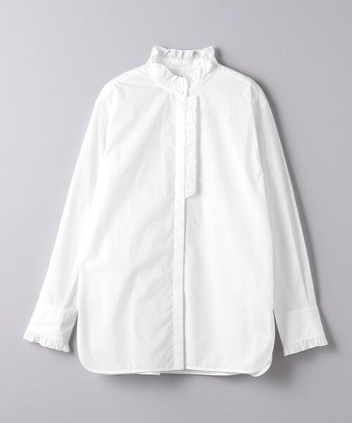 UNITED ARROWS（ユナイテッドアローズ）の「C フリル スタンドカラー