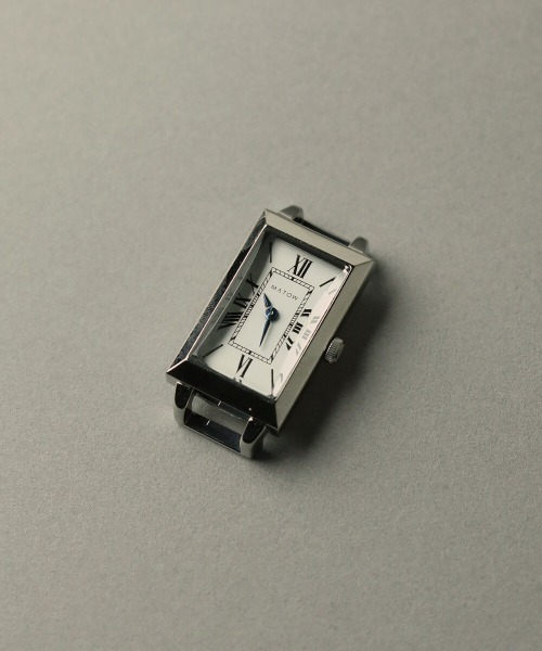 MATOW（マトウ）の「「MATOW/マトウ」SHIKI SQUARE シルバー（アナログ