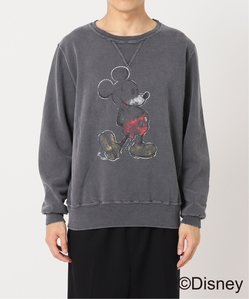 セール】【REMI RELIEF / レミレリーフ】別注 HARD SP加工裏毛クルー