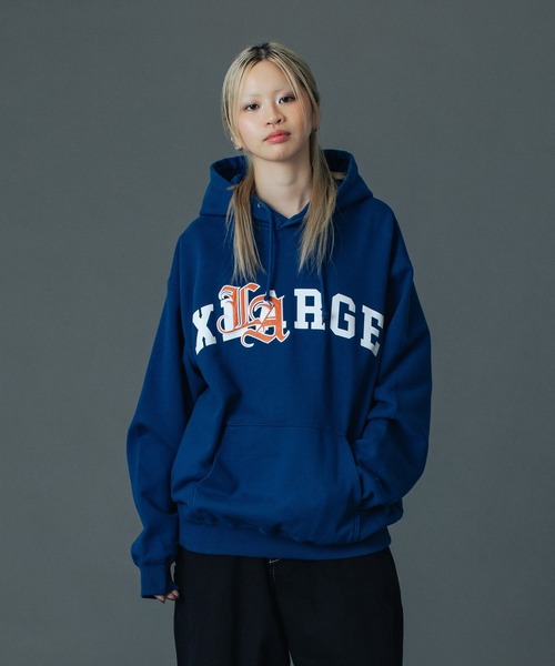 LA PATCHED HOODED SWEATSHIRT（パーカー）｜XLARGE（エクストララージ