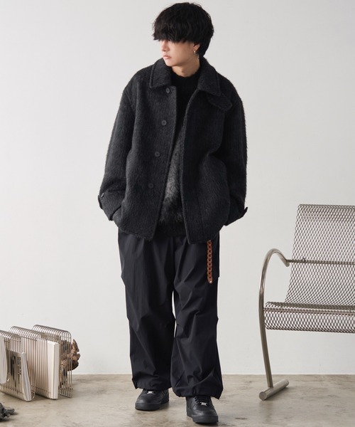 セール】SHAGGY SHORT SOUTIEN COLLAR BLOUSON（ブルゾン）｜WYM LIDNM