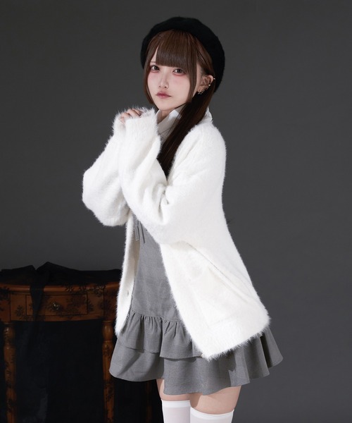 Pal elfy（パルエルフィー）の「クラシカルシャツレイヤードワンピース