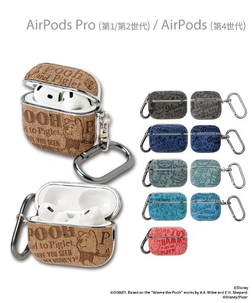 AirPods Pro(第2/第1世代)/AirPods(第4世代) 専用 ディズニー カラビナ