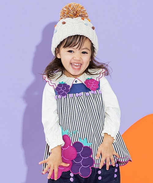 baby cheer（ベイビーチアー）の「ぶどうチュニック（チュニック