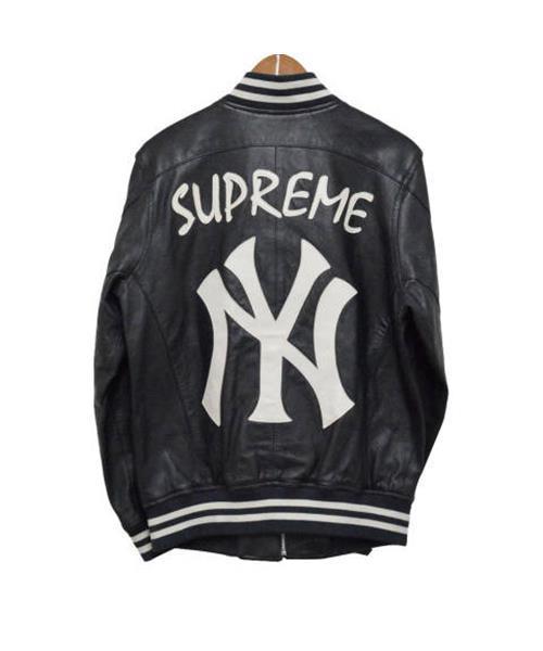 ブランド古着】New York Yankees Leather Varsity Jacket ヤンキース
