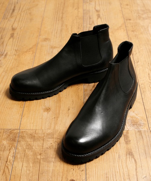PADRONE パドローネ / WATER PROOF LEATHER SIDE GORE BOOTS [EDGAR