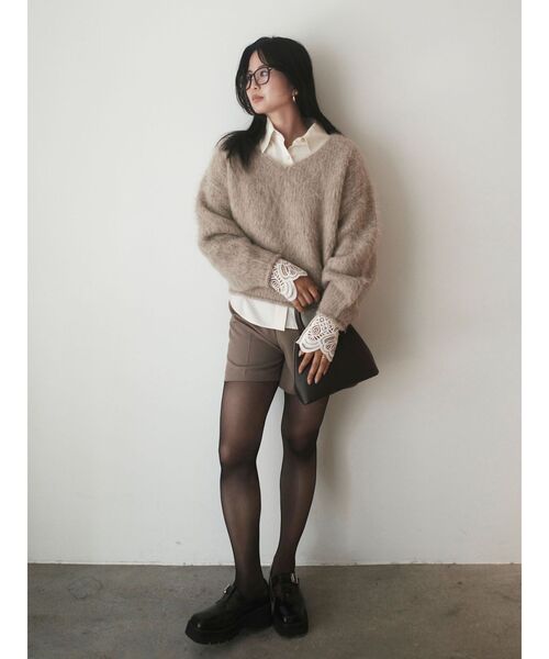 レースカフスシャツ（シャツ/ブラウス）｜LAGUNAMOON（ラグナムーン