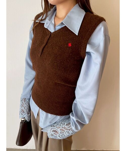 レースカフスシャツ（シャツ/ブラウス）｜LAGUNAMOON（ラグナムーン