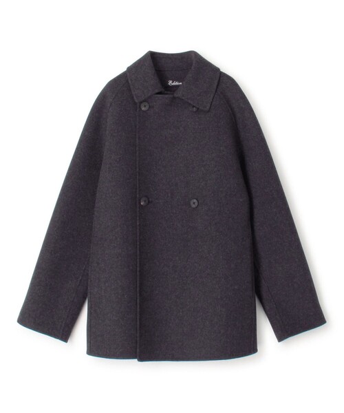 EDITION（エディション）の「□ダブルフェイス 2WAYショートコート
