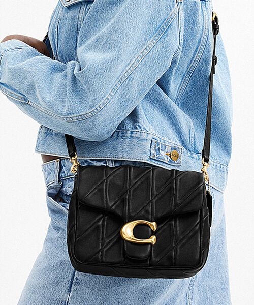 タイムズ スクエア タビー ショルダー バッグ・キルティング