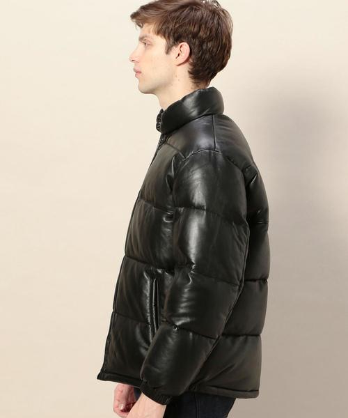 schott（ショット）の「【別注】 ＜Schott(ショット)＞ LEATHER DOWN