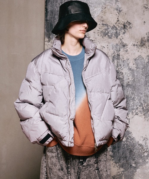 UNISEX》Garment-dye Prime-Over Down Jacket/ガーメントダイプライム