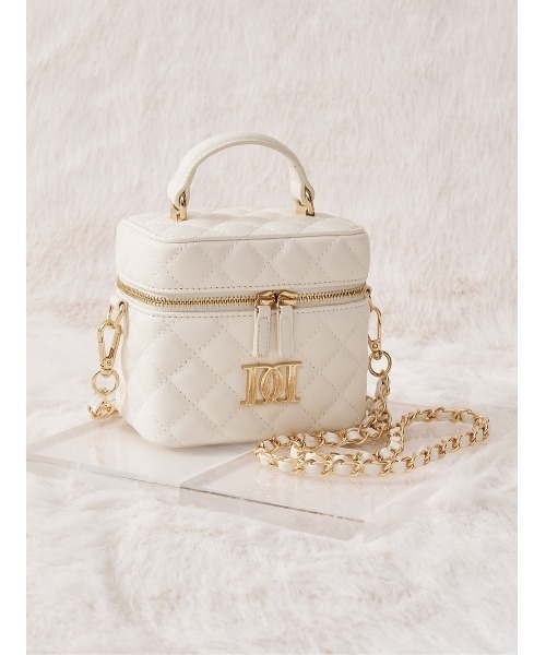 Darich（ダーリッチ）の「【ゴールドパーツ】キルティングスクエアミニ