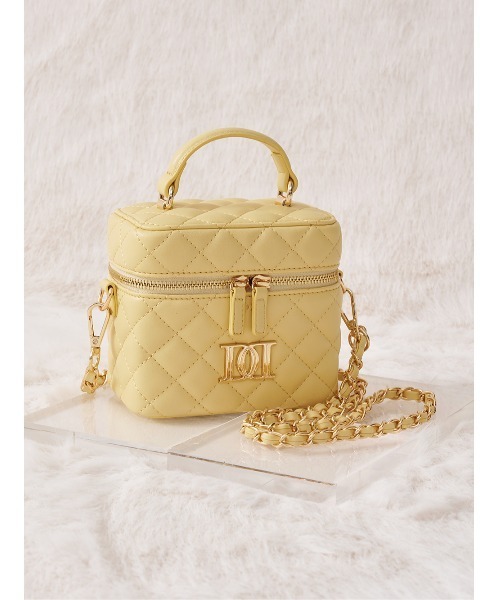 Darich（ダーリッチ）の「【ゴールドパーツ】キルティングスクエアミニ