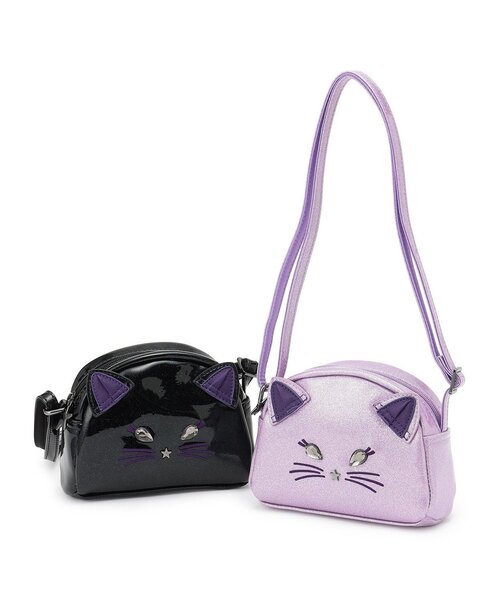 セール】キラキラネコショルダーバッグ（ショルダーバッグ）｜ANNA SUI