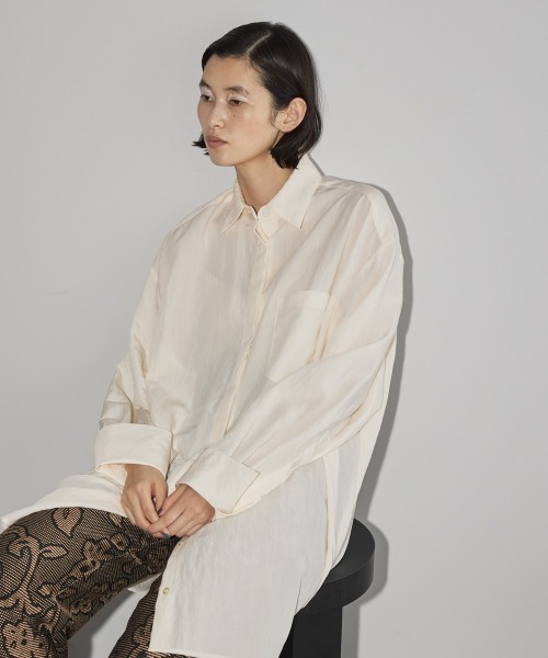 TODAYFUL（トゥデイフル）の「シルキーポケットシャツ（シャツ