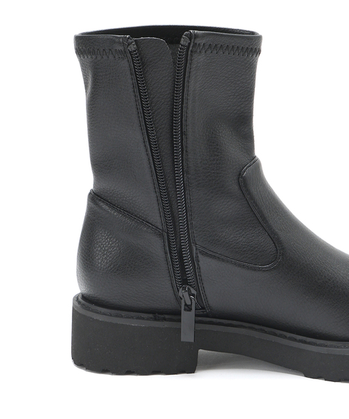 追加4》3.5cmトラックソールフィットショートブーツ（ブーツ）｜LE