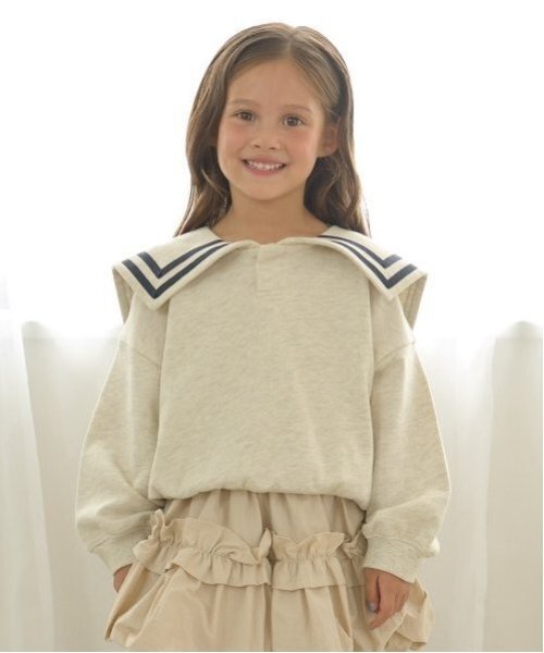 セール】【毛玉バイバイ裏毛】セーラーカラースウェット（スウェット