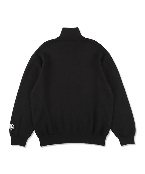 WIND AND SEA（ウィンダンシー）の「HALF ZIP COTTON CASHMERE KNIT
