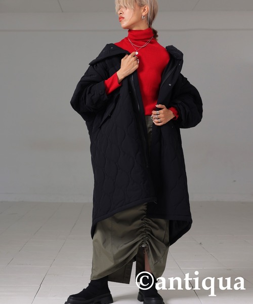 antiqua（アンティカ）の「キルティングモッズコート（モッズコート