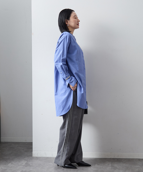 ソフトブロードバンドカラーシャツ（シャツ/ブラウス）｜VERMEIL par