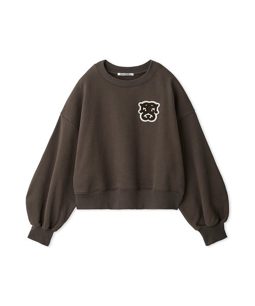 SNIDEL（スナイデル）の「Sustainableワッペンロゴスウェット