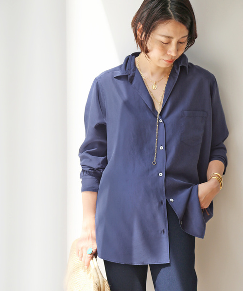 Deuxieme Classe（ドゥーズィエムクラス）の「*silk wash シャツ