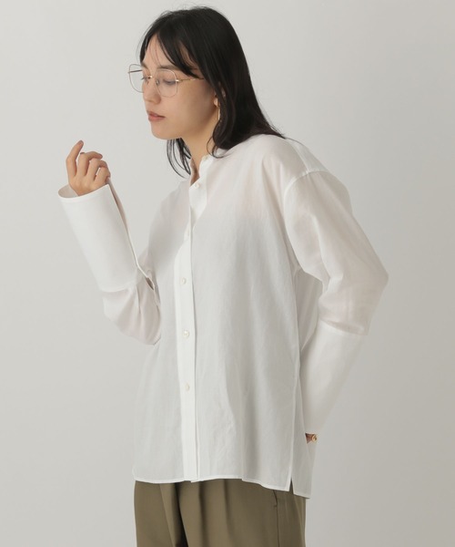 Chaos（カオス）の「Chaos(カオス)/カフシーコットンシャツ（シャツ