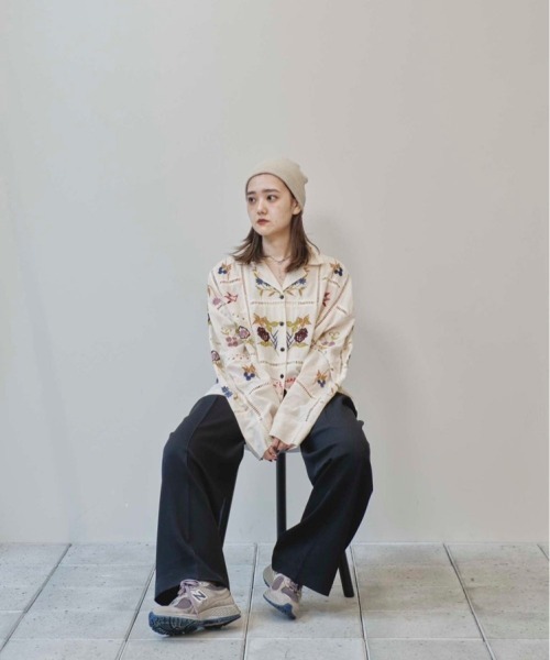 TODAYFUL（トゥデイフル）の「Embroidery Patchwork Shirts（シャツ