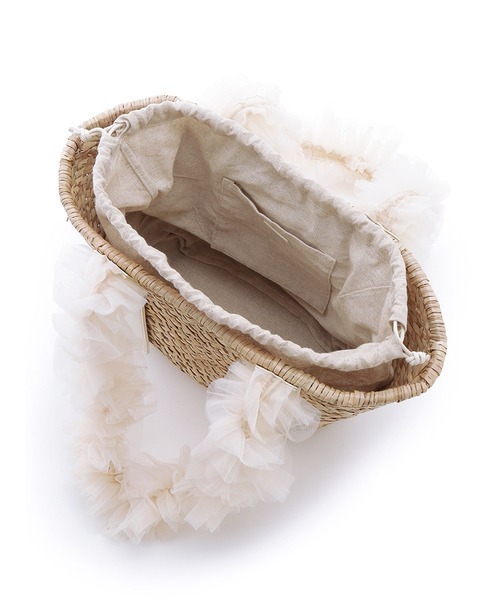 SNIDEL（スナイデル）の「ブレードチュールバッグ（かごバッグ）」 - WEAR