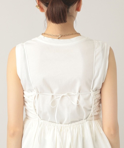 カレンソロジー レイヤードキャミソール レイヤードキャミソール