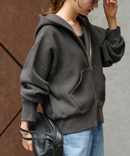 Champion/チャンピオン 別注リバースウィーブ11.5oz Wジップパーカー