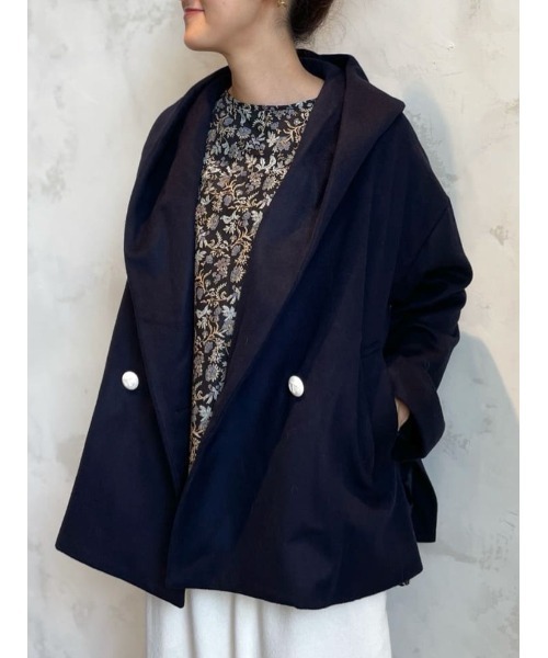 BEARDSLEY（ビアズリー）の「フードPコート（テーラードジャケット