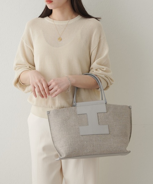IACUCCI（イアクッチ）の「ソルベット M LINO/CERVO（トートバッグ