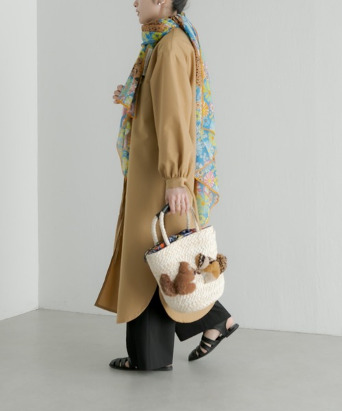 ear PAPILLONNER（イアパピヨネ）の「キャラかごバッグ（かごバッグ