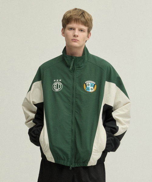セール】90年代ロンドンサッカートラックジャケット_グリーン