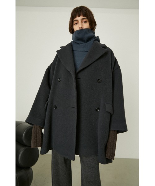 RIM.ARK（リムアーク）の「Wide double-breasted CT（チェスターコート