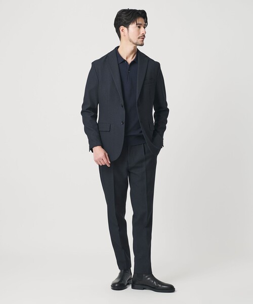 WEB限定 WARDROBE SMART】LANATEC OX セットアップ/背抜きジャケット