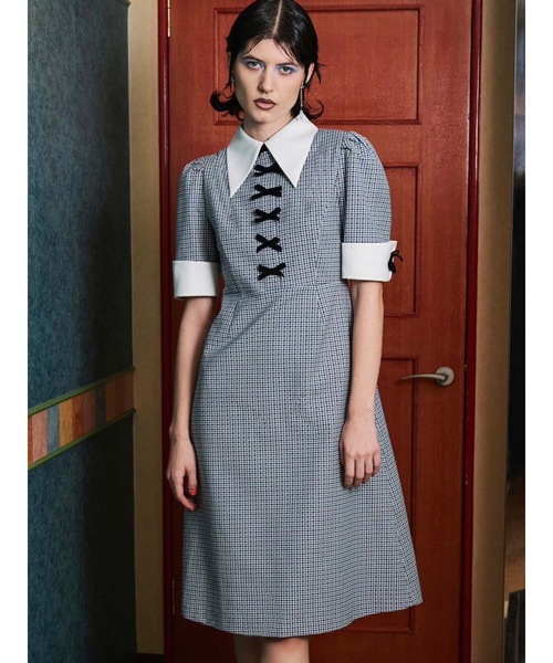 PAMEO POSE（パメオポーズ）の「Black Bow Dress（ワンピース）」 - WEAR