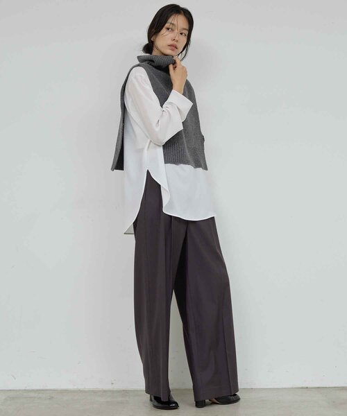 セール】ラウンドブラウスTee（シャツ/ブラウス）｜GALLARDAGALANTE